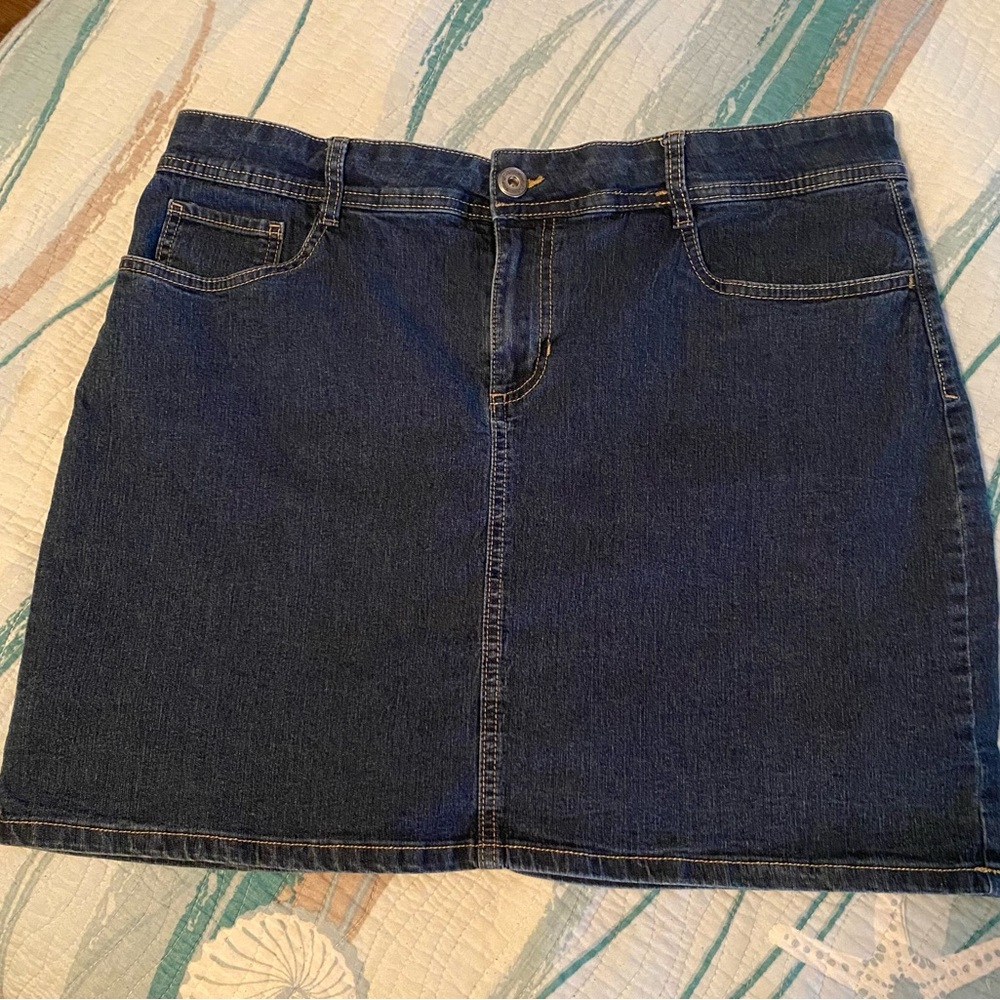 Denim Blue Women's Skirt